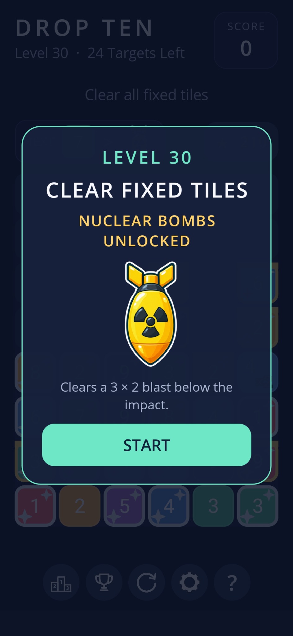 Drop Ten nuclear bomb unlocked